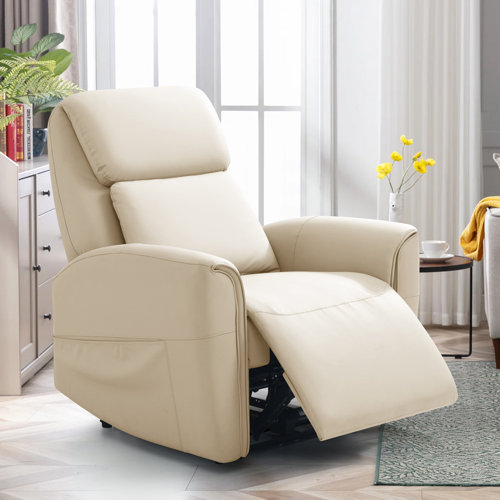 Latitude Run® Power Recliner Chair with Powerful Shiatsu Waist Massage
